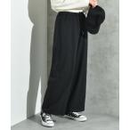 パンツ 平織クロスワイドパンツ レ