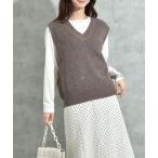 ベスト ジレ スパンコールベスト＋