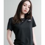 tシャツ THE NORTH FACE ザ・ノースフェイス W'S COTTON STRETCH S/S R/TEE ワンポイントロゴプリントクルーネ