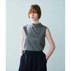 tシャツ ハイネックノースリーブT「クールスムース」 レディース
