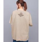 tシャツ アシッドウォッシュカットオフTシャツ レディース