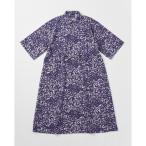 ワンピース 「THOUSAND MILE」3/4 SLEEVE SNAP OP/スリーブスナップワンピース (PRINT)