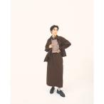 セットアップ 「3点セット」ZIP BLOUSON＆SKIRT＆BAG SET UP WOOL LIKE/ジップブルゾン＆スカート＆バッグ  ウールラ