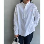 「DANTON」 長袖シャツ 38 ホワイト レディース
