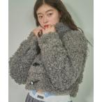 「VIOLETTA」 ダッフルコート S グレー レディース