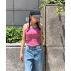 キャミソール レオパード キャミソール
