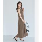 ワンピース カットノースリーブワンピース572030