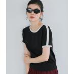 tシャツ スムースコンパクトリンガーTシャツ レディース