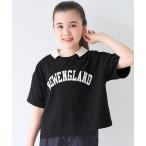 ポロシャツ  キッズ ポロカラープリントトップス キッズ 子供服 女の子