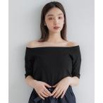 tシャツ オフショルダートップス レディース
