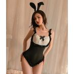 ブラジャー ショーツセット ハロウィン バニーコスチューム ランジェリー ベビードール culu471