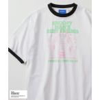tシャツ 「72」「PEANUTS/ピーナッツ」BEST FRIEND リンガー Tシャツ/オーバーサイズ メンズ レディース
