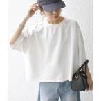 「SHIPS any」 半袖Tシャツ ONE SIZE ホワイト レディース