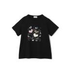 tシャツ ハートスパンコールTシャツ レディース