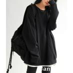 [antiqua] [tree cafe] тренировочный cut and sewn L/XL черный женский 