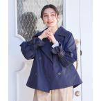 [BAYFLOW] тренчкот MEDIUM темно-синий женский 