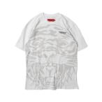 「TEAM SATAN」 半袖Tシャツ「Ed Hardyコラボ」 X-LARGE ホワイト メンズ