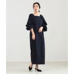 ワンピース 「1/1値下げ」ne Quittez pas / ポプリン タック ロングスリーブ ワンピース