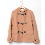 [ADAM ET ROPE'] полупальто "даффл коут" M Brown женский 