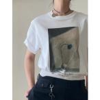 tシャツ Morning sun & A FLOWER TEE レディース