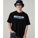 tシャツ マウンテン ロゴプリント Tシャツ メンズ