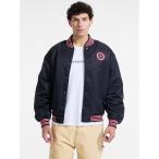 ショッピングスタジャン スタジャン GUESS JEANS Varsity With Embro Patch ジャケット メンズ