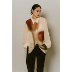 ブラウス シャツ flower print sheer shirt (unisex) レディース メンズ