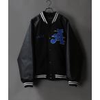 「SITRY」 「Jungle Storm」スタジャン M ブラック メンズ