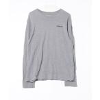 「patagonia」 長袖Tシャツ M グレー メンズ