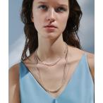 ショッピングmiddle ネックレス 「quip queint」prism middle necklace/プリズム ミドル ネックレス QU191 レディース