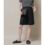 パンツ ワンタックショートパンツ(セットアップ可) レディース