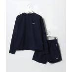 ラッシュガード DISCUS ATHLETIC ラッシュガードプルオーバー×ショートパンツセットアップ レディース/塩素対応・UVカット・接触冷感・ド