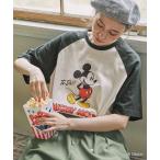 「Disney」 半袖Tシャツ FREE ホワイト レディース