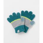 [URBAN RESEARCH DOORS] [KIDS] перчатки ONE оттенок голубого прочее Kids 