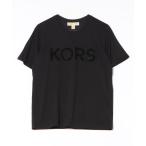tシャツ KORS シークイン クラシック Tシャツ レディース