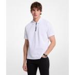 ショッピングポロシャツ メンズ ポロシャツ ロゴ ジップ ポロ メンズ