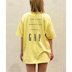 「GAP」 半袖Tシャツ L イエロー メンズ
