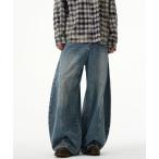 ジーンズ スーパーワイドデニム メンズ レディース
