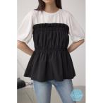 tシャツ C/T撥水ビスチェドッキングトップス レディース