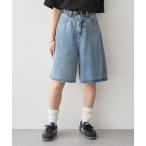 パンツ デニムハーフパンツ レディース