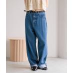 ジーンズ デニム デニムパンツ ロールアップルーズデニム 499878 レディース