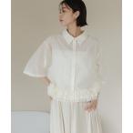 ブラウス シャツ スソフリルシャツSS 499380 レディース
