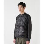 ダウンベスト ベスト and wander/アンドワンダー diamond stitch down vest ダウンベスト キルティングベスト レディ