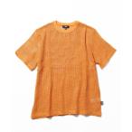 tシャツ STUSSY/ステューシー COTTON MESH SS CREW 半袖Tシャツ メッシュTシャツ レディース