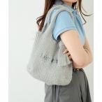 トートバッグ ジェムラメシャギーロゴバッグ レディース