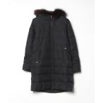 ショッピング毛皮 「ANY SIS」 ダウンコート 2 ブラック レディース