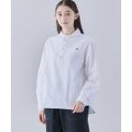 「DANTON」 長袖シャツ 38 ホワイト レディース