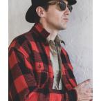 シャツ ドビー ブロック チェック アドベンチャー シャツ メンズ