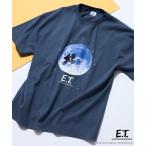 tシャツ 「ユニバーサル・ピクチャーズ」「BACK TO THE FUTURE」「E.T」オリジナルデザイン Tシャツ ドロップショルダー ビッグシル