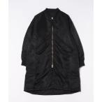 ミリタリージャケット モッズコート 「KHA:KI / カーキ」LONG MA-1 レディース